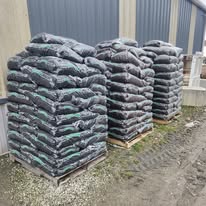Bagged salt and winter supplies