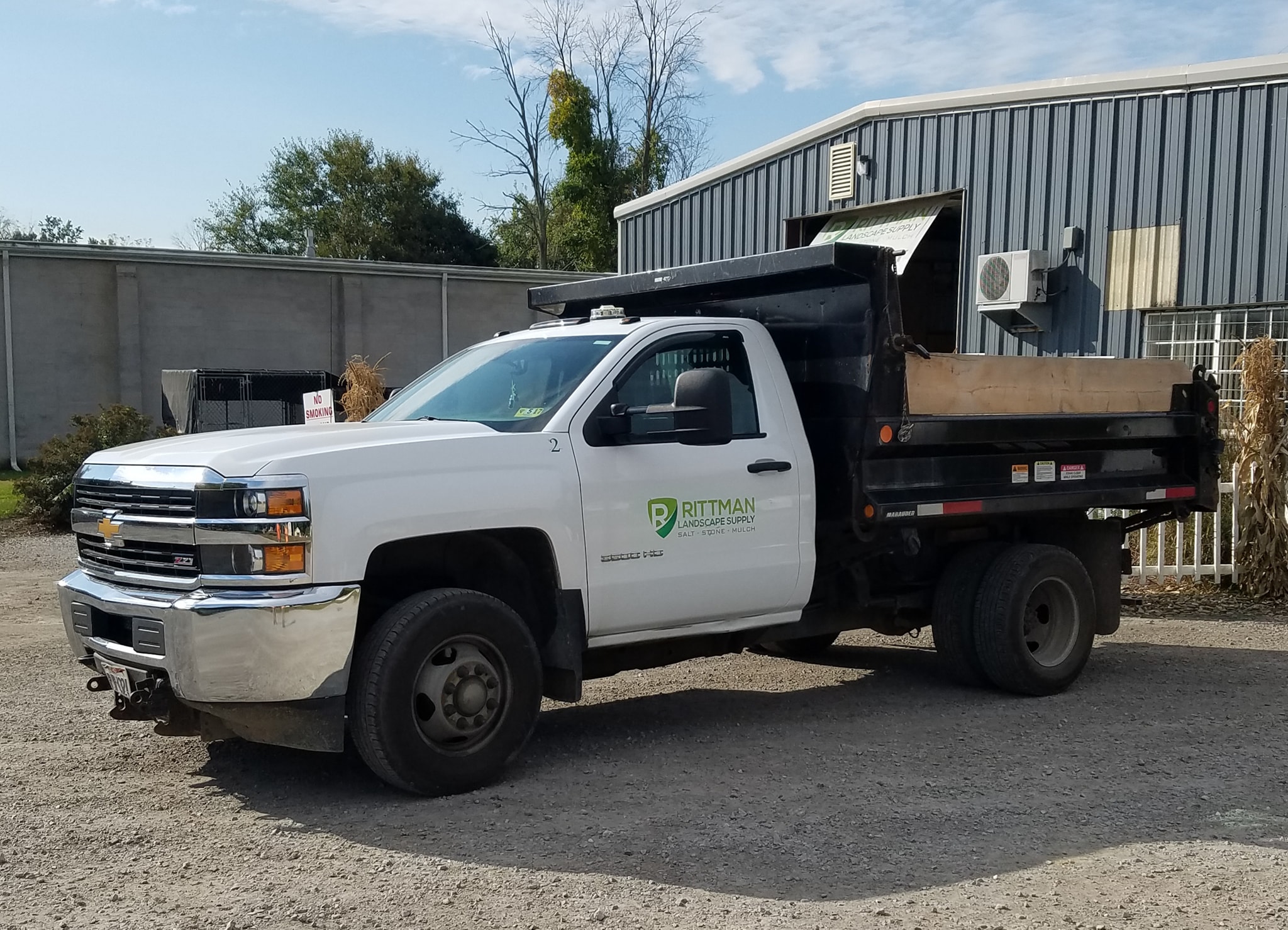 Rittman Landscape Supply delivery truck