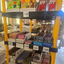 Grass seed and lawn products at Rittman Landscape Supply